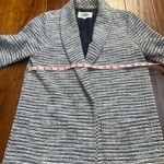 BB Dakota Steve Madden Tweed Knit Blazer Workwear Size XSmall Blue Photo 2