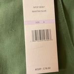 Nanette Lepore New!  Cropped Cargo Pants Size 6‎ Martini Olive Green Flat Front Photo 11