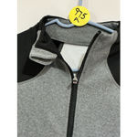 Woman’s Vogo Athletics Small Gray Black Zip Up Athletic Jacket Photo 2