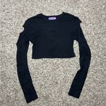 Edikted  Heart Cutout Long Sleeve Photo 5
