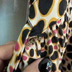 Diane Von Furstenberg  Silk Abel Leopard Print Wrap Dress Size 8 M Medium Photo 6