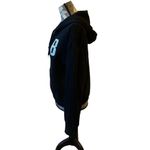 Bebe Black Hooded Zip Up Sweatshirt size large Photo 3