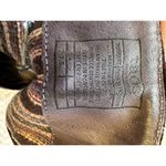 Täōs Tombat Women's‎ Leather Denim Boots Size 7.5 Brown Photo 5