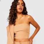 Boohoo Tailored Bandeau Corset - Size 10 Photo 0