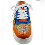 Rieker Jessy M7812 sports shoes in carrot/pastel orange/blue/Sma Orange Size 8 Photo 1