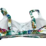 Sundazed Floral Bikini Swim Top Shirred Photo 3