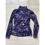 Nike  Pro‎ Warm Dri-Fit Half-Zip Top in Purple Dynasty Bleach Lilac size L Photo 4