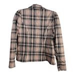 Rachel Zoe Blown/Black Plaid Single Breasted Blazer/Jacket Size S Photo 4