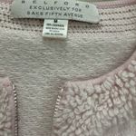 Saks 5th Avenue Belford Saks Fifth Avenue 100% Cashmere Size Medium Pink Cardigan Balletcore Photo 4