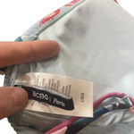 BCBG Paris Large one piece high waisted floral rouged sides strapy back Pink Photo 4