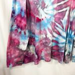 Laura Ashley  Plus Size 3X Top Handmade Tie Dye Long Sleeve Pink Blue Boho‎ 212 Photo 6