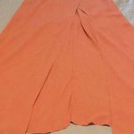 ASOS long coral cap sleeve maxi dress Photo 4