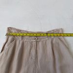 Poetry Barrel Trousers Gray Linen Cropped Paperbag Pants Relaxed Size 10 NWT Photo 5