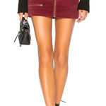 House of Harlow  x revolve Tori skirt in berry Photo 0