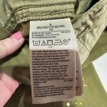 Gap NWT  Women's Straight Leg Khaki High Rise‎ Splatter Pants Oak Moss Size 6 Photo 4