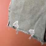 Free People NWT  Makai Cutoff Short in Olive Size 26 Photo 6