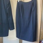 Vintage Sasson Paris New York Red Label navy skirt set 14 Photo 5