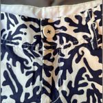 Lilly Pulitzer The Callahan Short. Size 00. Navy & White. Reef Cotton Chino Photo 2