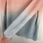 Revolve 525 America Emma Shaker Sweater Ombre Tie Dye Cotton Sz Small Boho Pink Photo 9