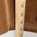 Lands' End  Corduroy Button Front Skirt Brown Knee Length Casual Pockets Sz 20W Photo 6