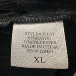 NWT Crystal Comfort Black Rayon Midi Classic Swim Coverup Dress Resortwear Sz XL Photo 9