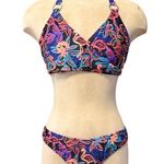 Venus Bikini Swimsuit 2pc Colorful Tropical Floral Flamingo 32D 34C 36B 10 Photo 0