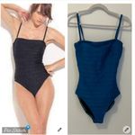 Gottex  Mikado Square Neck Swimsuit Bondi Blue Photo 1