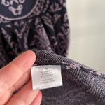 Romeo + Juliet Couture Lavender Navy Baroque Knit Skater Dress Size M Photo 7