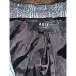 Able Evergreen Plaid Blazer S boho classic holiday preppy winter contemporary Green Photo 6