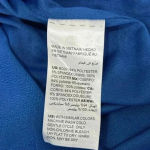 Chico's Chico’s Kimono-Sleeve V-Neck Dress In Blue Size 4/6 Chico’s Size 1 Photo 2