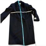 Vintage Casual Corner Black Wool Velvet Collar Double Breasted Mid Coat Petite 6 Size 6P Photo 6