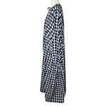 The Lullaby Club Maxi Avalon Smock Dress Black & White Gingham Size 3XL Photo 2