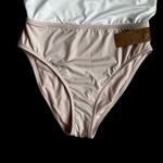 Daniel Cremieux Cremieux Seawater White & Mauve Colorblock One Piece Swim Suit New Size Medium Photo 4