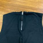 Gap Womens Black Sleeveless Zipper Back Tank Top Size XS High Neck Blouse Casual Photo 2