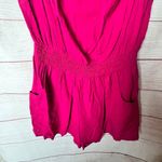 Forever 21  Women's Strapless  Romper with Ruffle off Shoulder Strapless   Sz M Photo 4