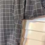 Banana Republic  Gray And‎ White Window Pane Cuffed Dress Pants Size 8 Photo 6