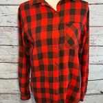 Ralph Lauren  Denim & Supply Button Down Shirt Buffalo Check Plaid Red Black-S Photo 0