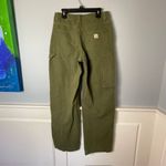 TNA Greenwich Pant High Waisted Relaxed Twill Carpenter Pants Gd Fatigue Size 2 Photo 6