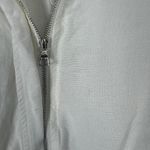 NWT Darjoni Jacket Womens XL White Linen Zip Front Casual Neutral Lightweight Photo 5