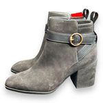 Vionic  Womens Tenley Black Suede Ankle Booties Shoes 8 NW/OB Photo 0