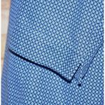 Covington Women's Size 20W 22W Blue Black Short Career Suit Blazer Button Jacket Photo 4