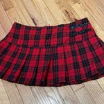 Abbey Down Jerry Leigh by Avril Lavigne Vintage Y2k Scotch Scotland Plaid Tartan Rockstar Punk pleated overlay mini Photo 4