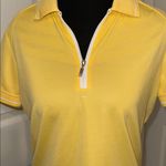 Nike  Yellow Women's Short Sleeve Polo Photo 2