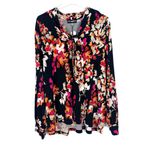 Karl Lagerfeld NWT Stitch Fix Shoda Front Tie Knit Top Plus Size 1X NEW Photo 1