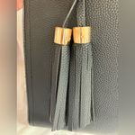 Miztique Black Tote with Gold Details Photo 1