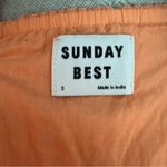 Aritzia Sunday Best Coral Babydoll Dress Size S Orange Photo 2
