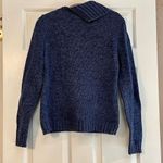 American Living  Women’s Blue Cowl Neck Sweater Large Photo 2