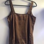 Oscar de la Renta Satin Sleeveless Top Photo 1