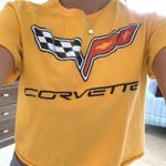 Corvette Yellow Cropped T Photo 0