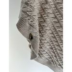 Orvis  Women's Cable Knit Poncho Sweater‎ Size S Photo 2